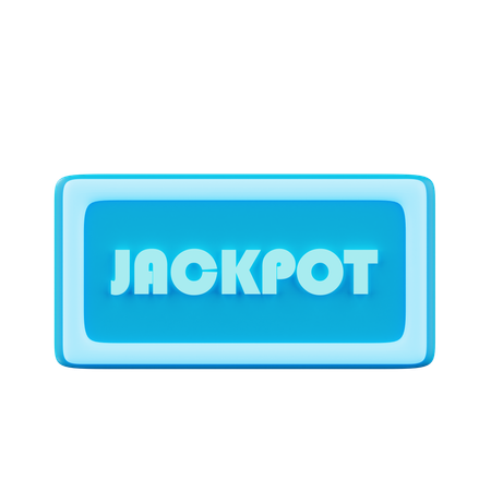 Jackpot éclairant  3D Icon