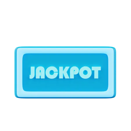 Jackpot éclairant  3D Icon