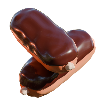 Éclairs  3D Icon