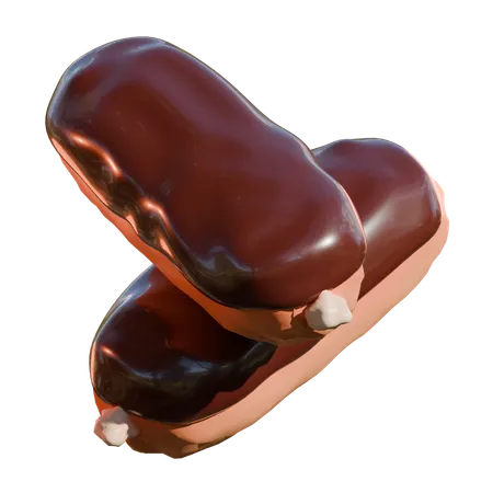 Éclairs  3D Icon