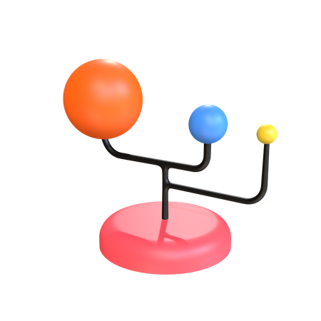 Eclipse Simulation  3D Icon