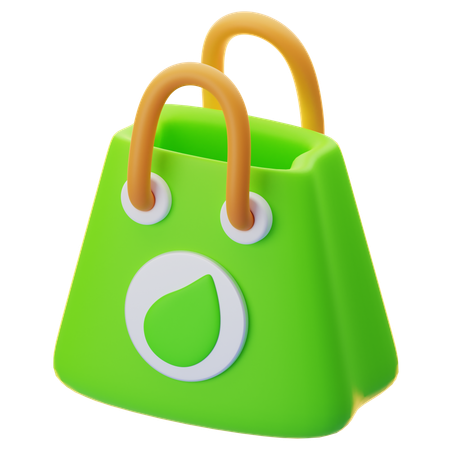 Eco Bag  3D Icon