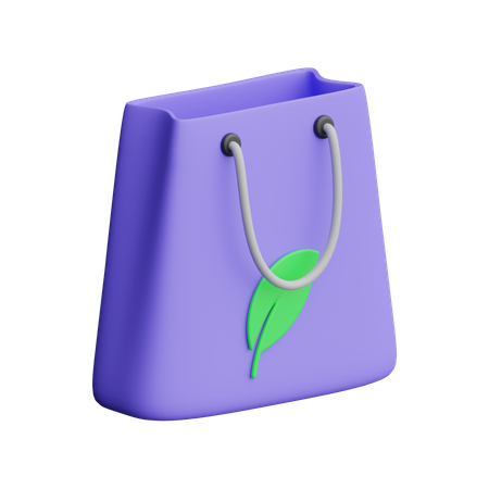 Eco Bag  3D Icon