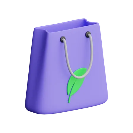 Eco Bag  3D Icon