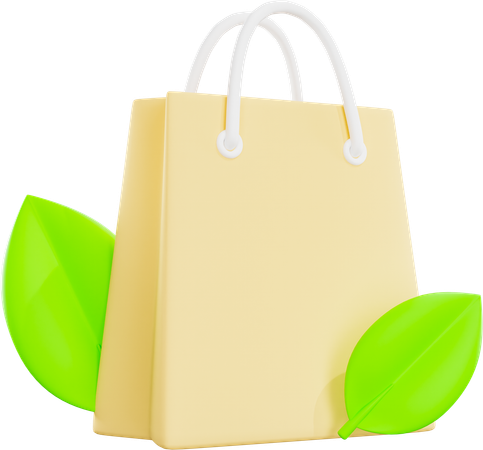 Eco Bag  3D Icon