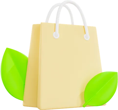 Eco Bag  3D Icon