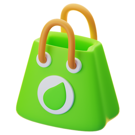 Eco Bag  3D Icon