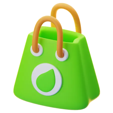 Eco Bag  3D Icon
