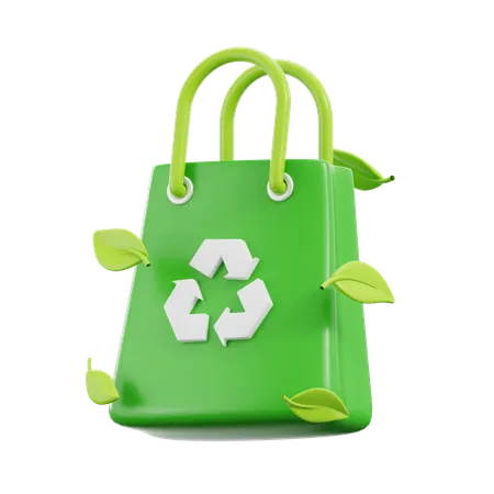 Eco Bag  3D Icon