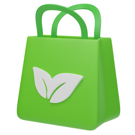 Eco Bag  3D Icon