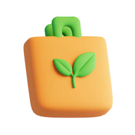 Eco Bag  3D Icon