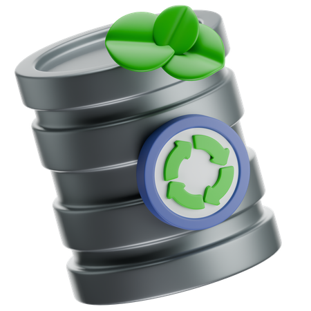 Eco Barel  3D Icon