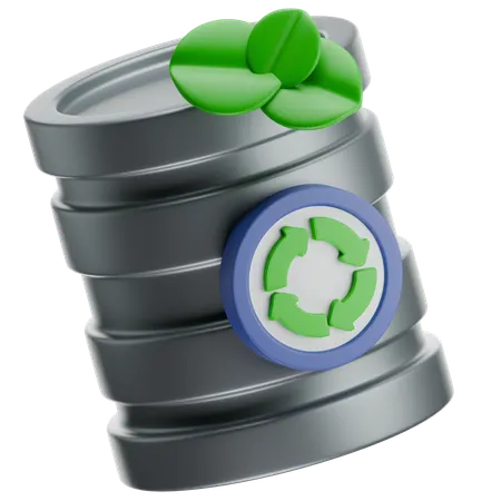 Eco Barel  3D Icon