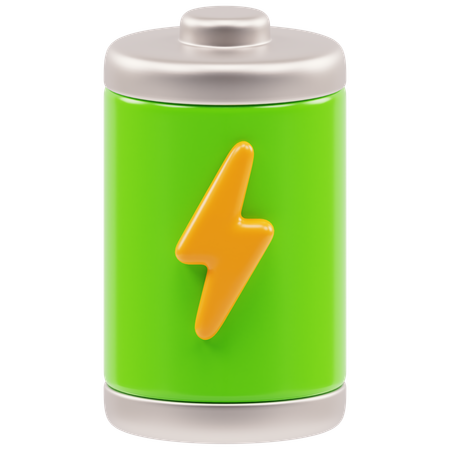 Eco Battery  3D Icon
