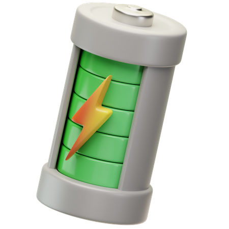 Eco Battery  3D Icon