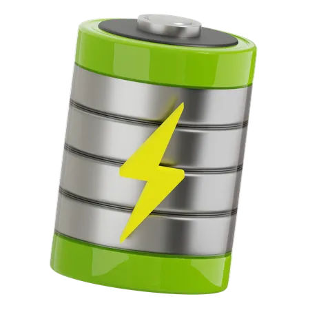 Eco Battery  3D Icon