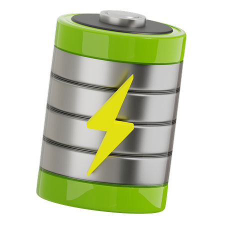 Eco Battery  3D Icon