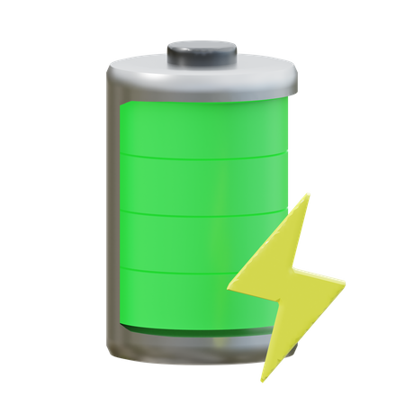 Eco battery  3D Icon