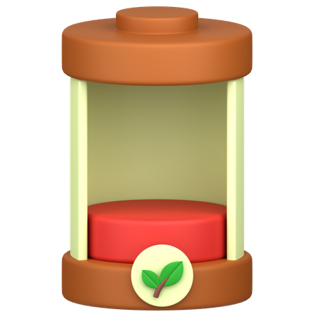 Eco Battery Low  3D Icon