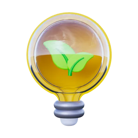 Blub écologique  3D Icon