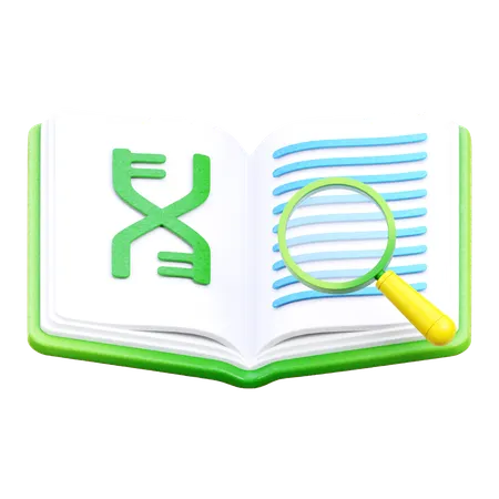 Eco Book  3D Icon