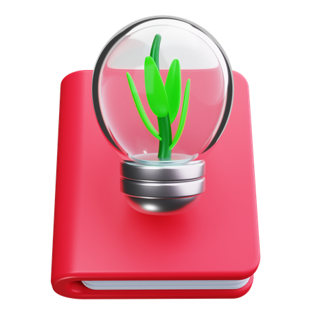 Eco book  3D Icon