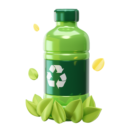 Eco Bottle  3D Icon