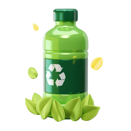 Eco Bottle  3D Icon