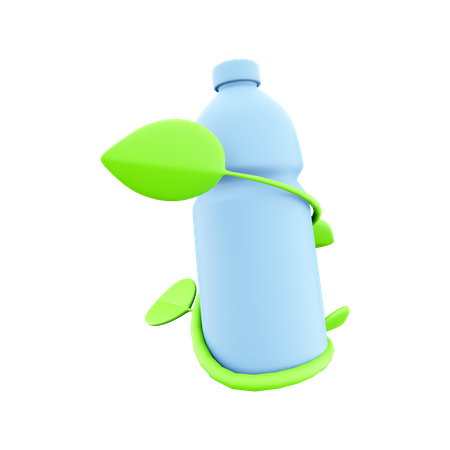 Eco Bottle  3D Icon