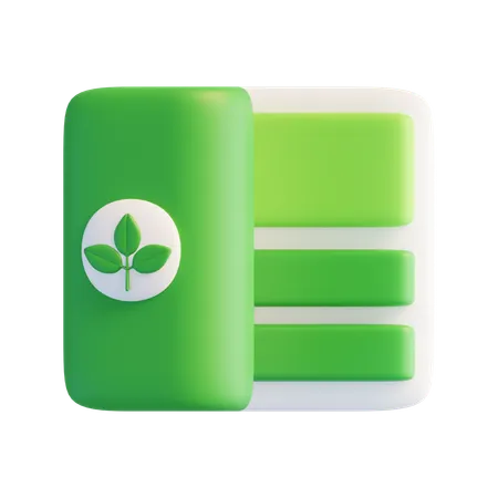 Eco Brochure  3D Icon