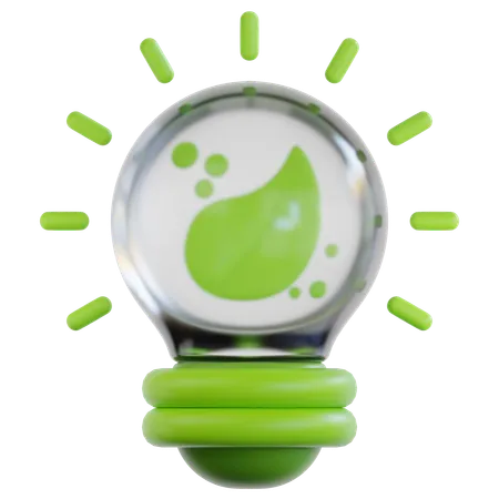 Eco Bulb Energy Bulb Eco Ecology Light Icon Green Power Environment Symbol Electricity Nature Electric Concept Technology Recycle Leaf Renewable Vector Innovation Save Friendly Lightbulb Idea Business Background Plant Tree Creative Natural Design Charge Battery Creativity 3D Icon