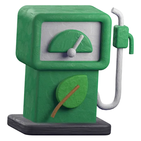 Carburant écologique  3D Illustration