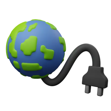 Carga ecológica  3D Icon