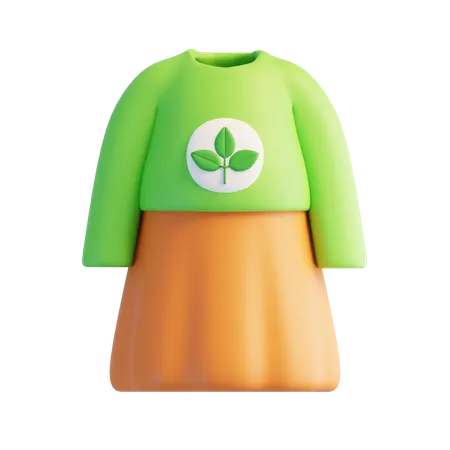 Eco Clothes  3D Icon