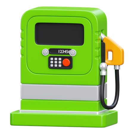 Eco fuel  3D Icon