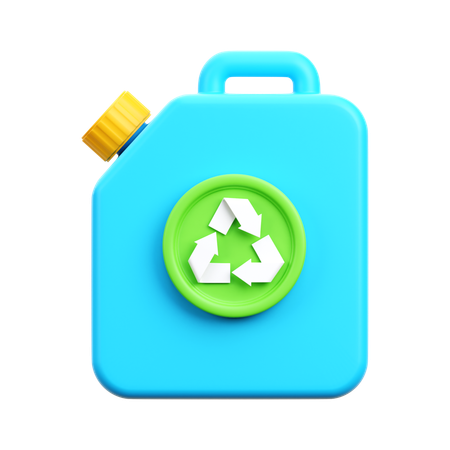 Eco fuel  3D Icon