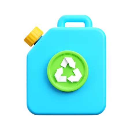 Eco fuel  3D Icon