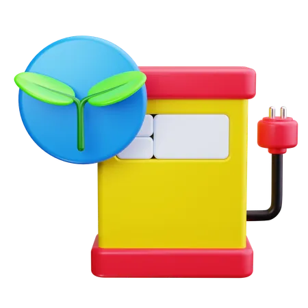 Eco fuel  3D Icon