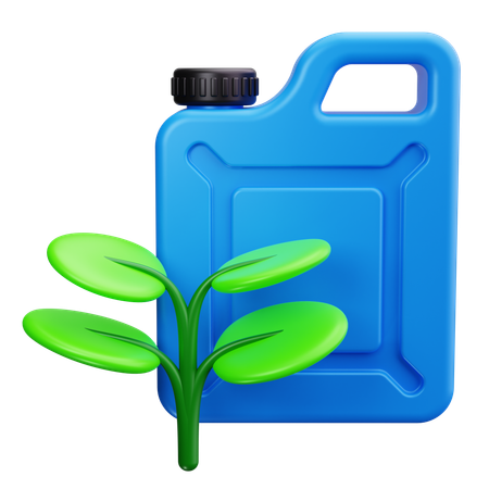 Eco fuel  3D Icon