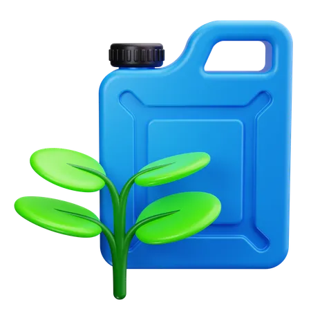 Eco fuel  3D Icon