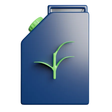 Eco fuel  3D Icon