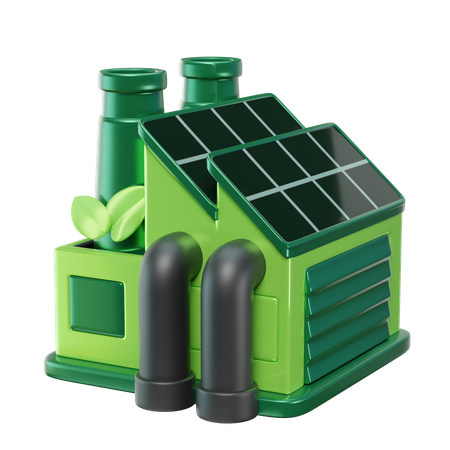Eco Company  3D Icon