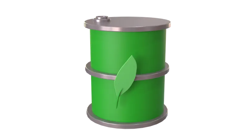 Eco Drum  3D Icon