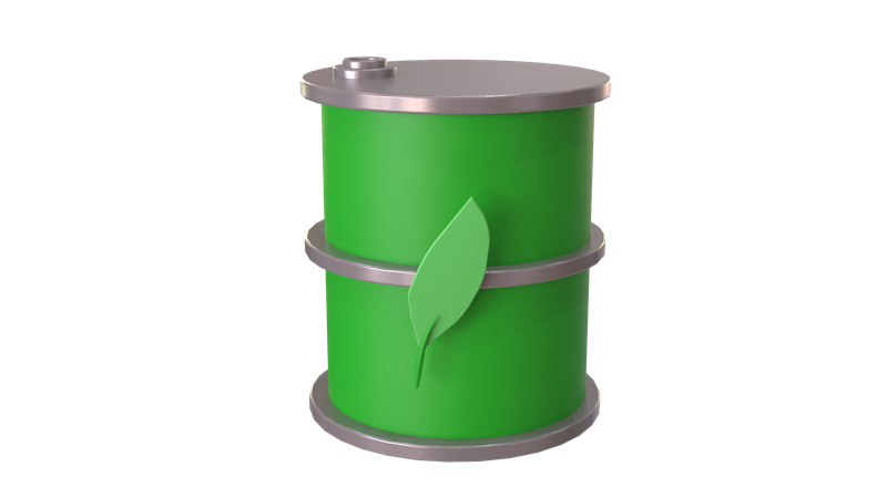 Eco Drum  3D Icon