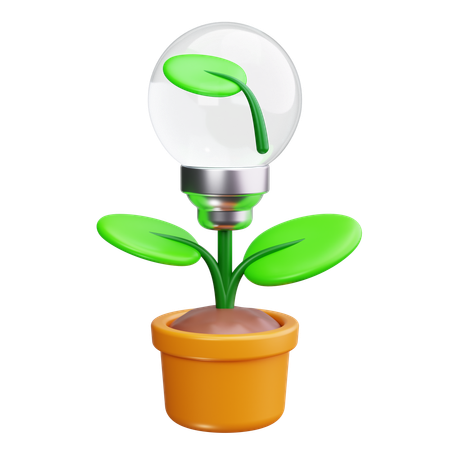 Energía ecológica  3D Icon