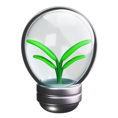 Energía ecológica  3D Icon