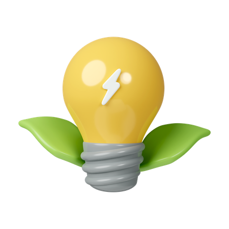 Energia Ecológica  3D Icon