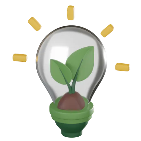 Eco Énergie  3D Icon