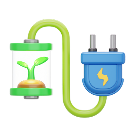 Eco Énergie  3D Icon