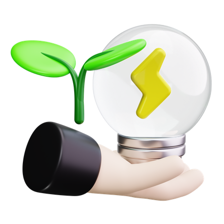 Eco Énergie  3D Icon